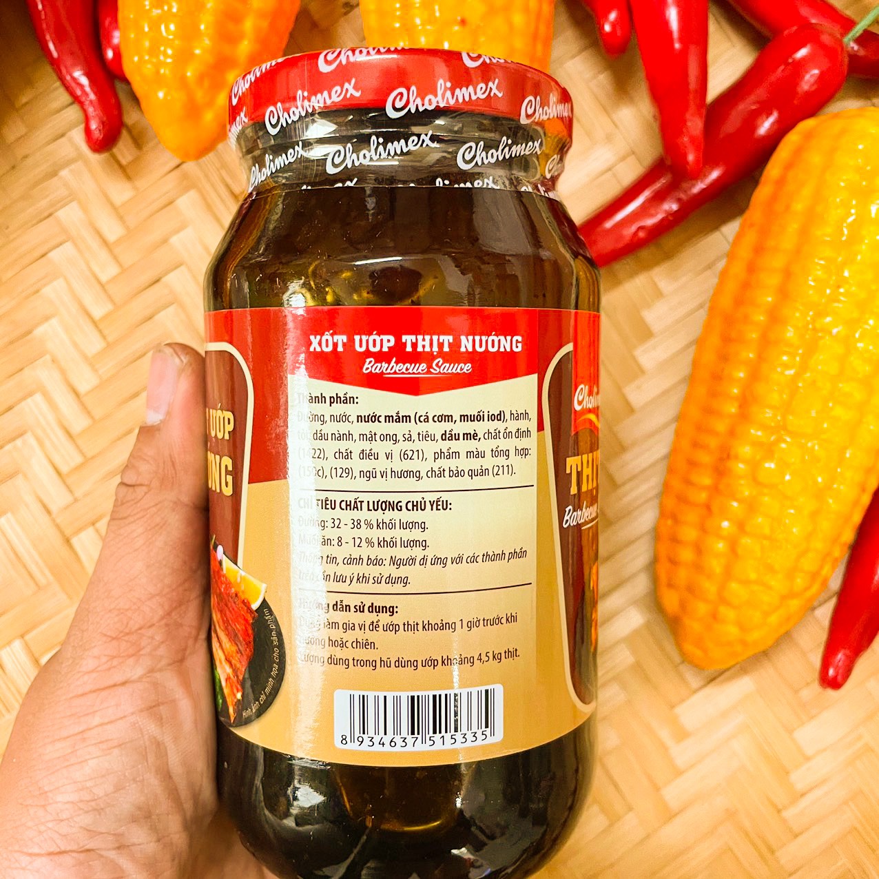 SỐT ƯỚP THỊT NƯỚNG CHOLIMEX -600GR