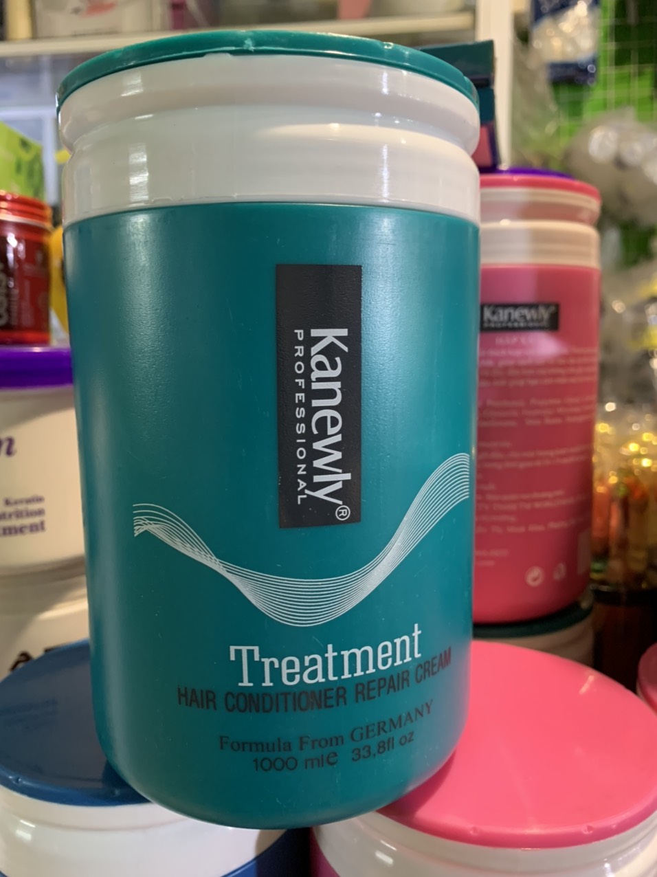 Hấp xã mềm mượt tóc kanewly 1000ml