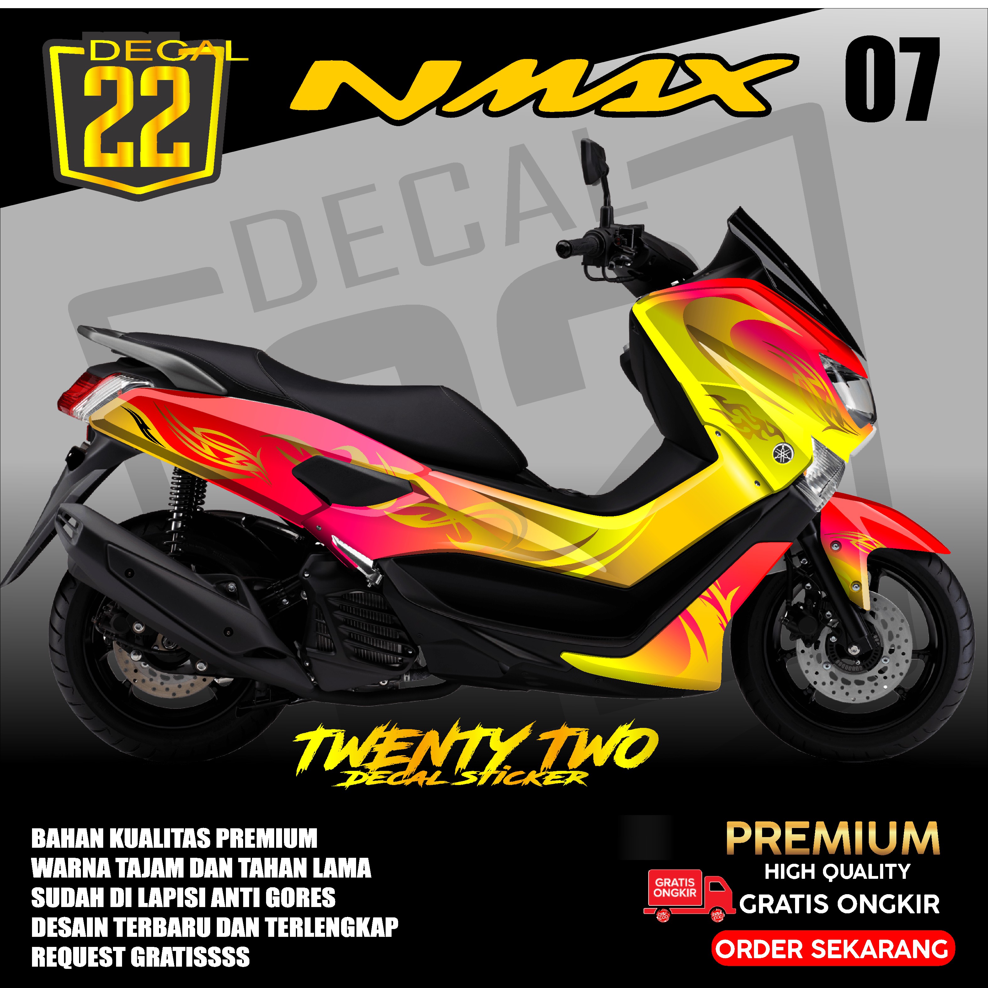 Decal Nmax Old Decal Nmax Full Body Dekal Nmax Stiker Nmax Full Body