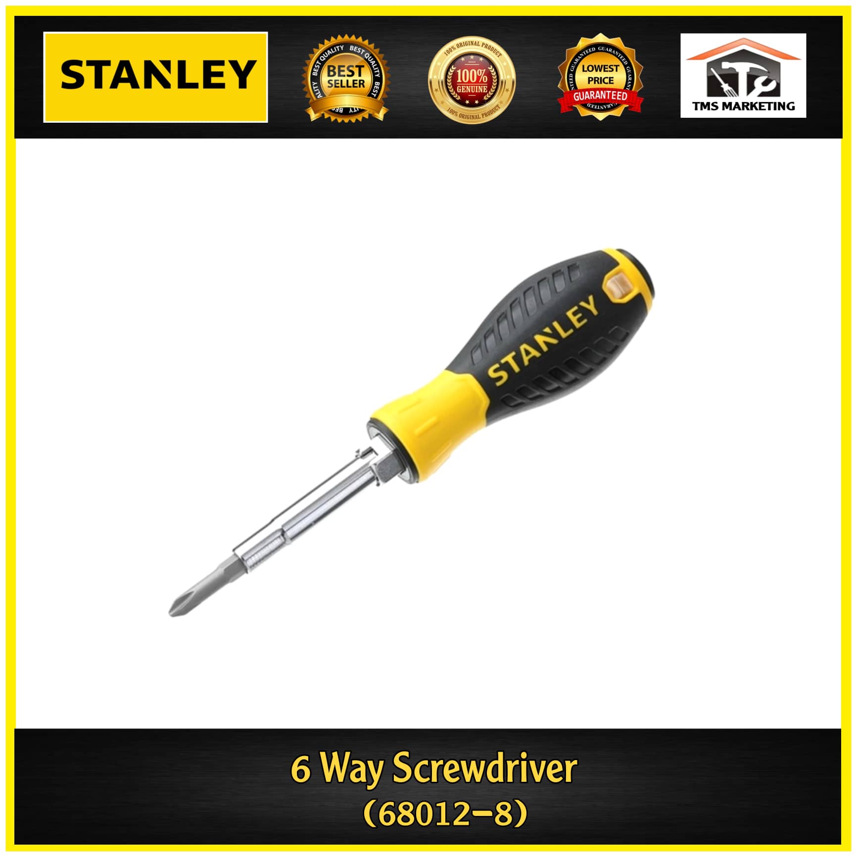 STANLEY 6 WAY SCREWDRIVER 680128 Lazada PH