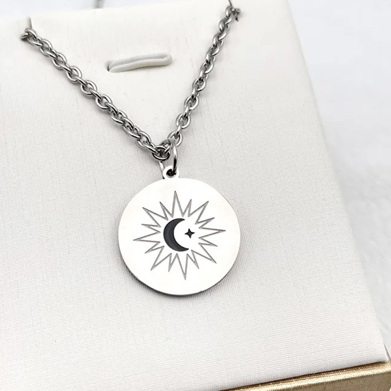 TV%20Series%20%E0%B8%84%E0%B8%B2%E0%B8%98%20The%20Eclipse%20Cosplay%20Moon%20Star%20Circular%20Pendant%20Titanium%20Steel%20Necklace%20Lovers%20Jewelry%20Accessories%20-%20Image%203