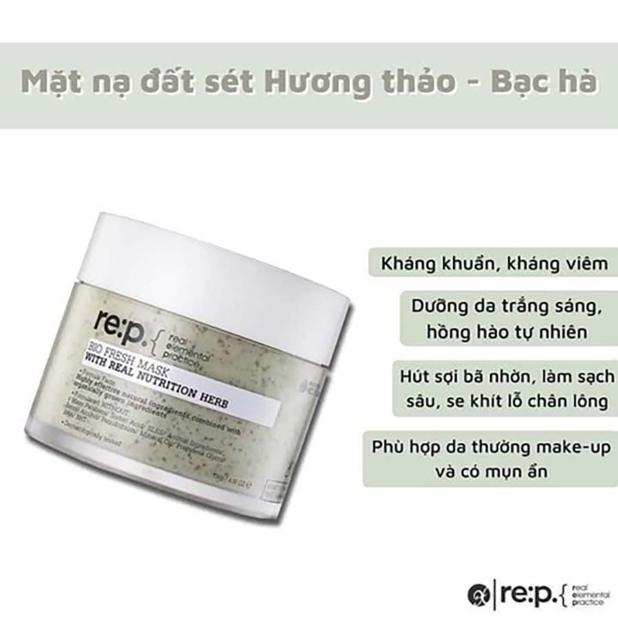 Mặt nạ đất sét RE:P