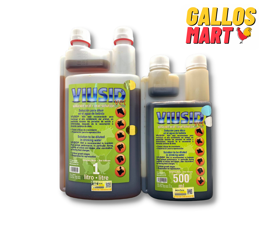 VIUSID - ỨC CHẾ VIRUS CHO GÀ ĐÁ VÀ TRẠI CHAI 500ML