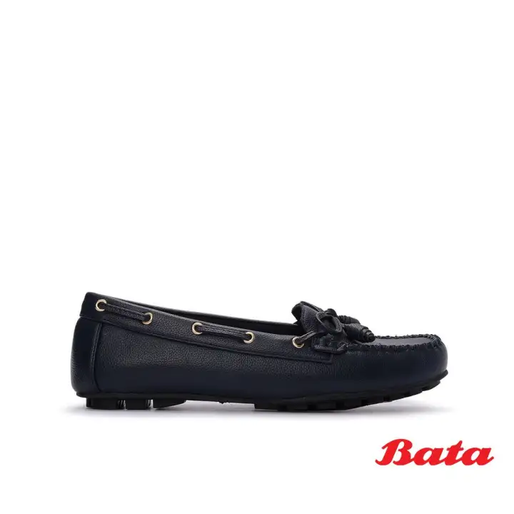 Ladies navy moccasins Clearance