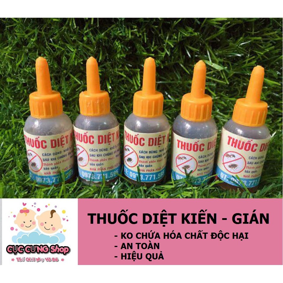 Thuốc diệt kiến dán tận gốc sinh học
