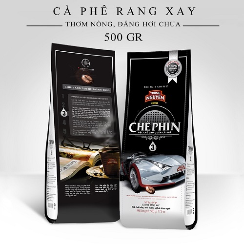 Trung Nguyên Legend Cà Phê Rang Xay Chế Phin 3 – Gói 500gr – Hạt Arabica, Vị Chua Thanh, Hương Thơm Tinh Tế