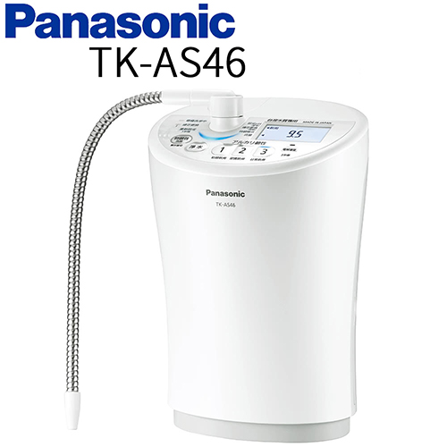 Máy lọc nước điện giải ion kiềm panasonic tk-as46-3 tấm điện cực tạo ra 5 loại nước ion kiềm