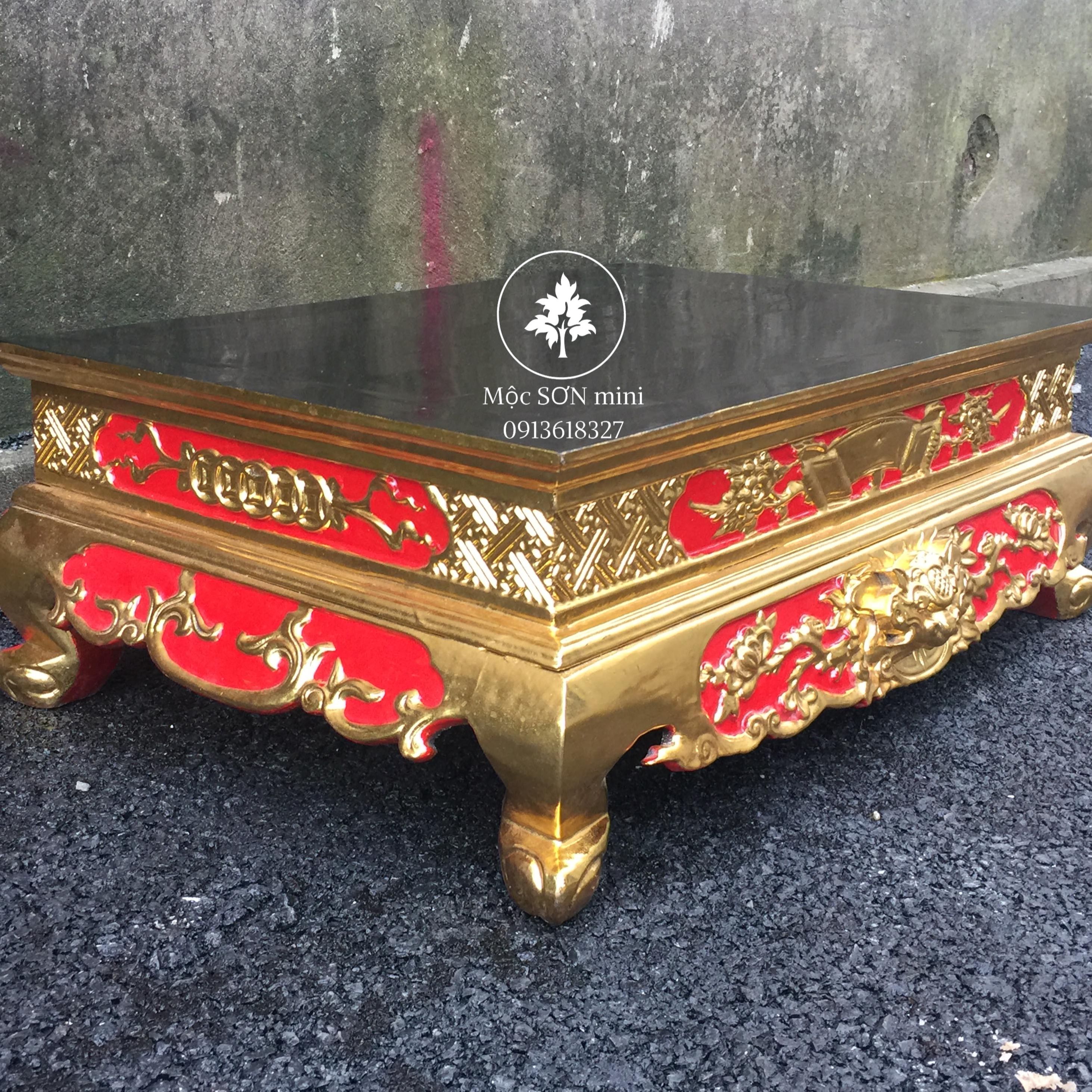 Mâm xà gỗ mít  ,Bàn hầu kê đồ thờ cúng gỗ mít hàng hiệu có  2 cỡ bàn to nhỏ