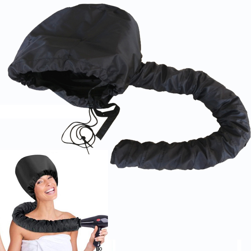 【Thriving】 Portable Soft Hair Drying Cap Bonnet Hood Hat Blow Dryer Attachment Dry Hair Cap Satin Bonnets Hair Dryer Cap