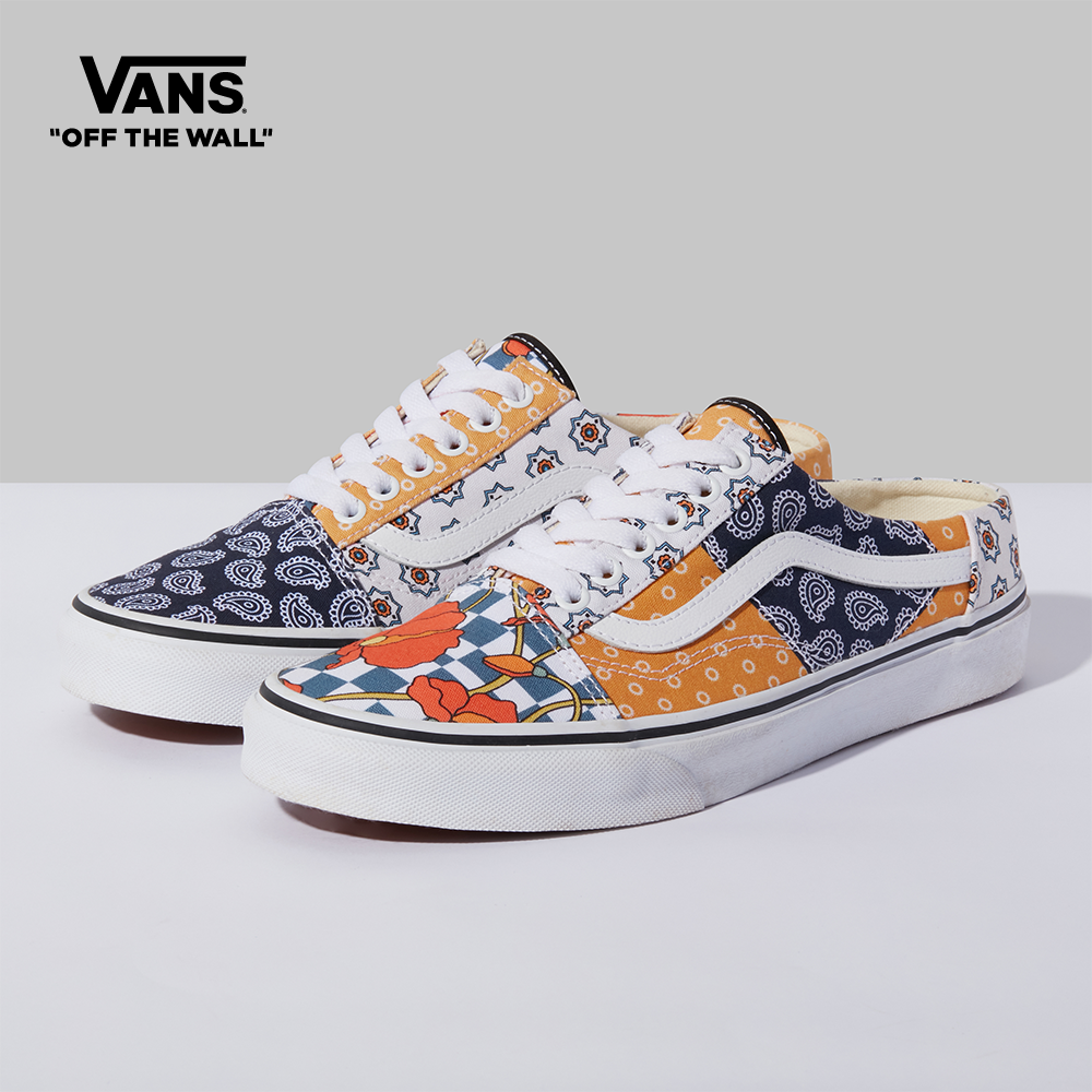 vans old skool mule green