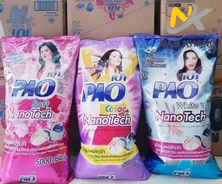 [HCM]Bột Giặt Pao Nano Tech 3kg Thái lan