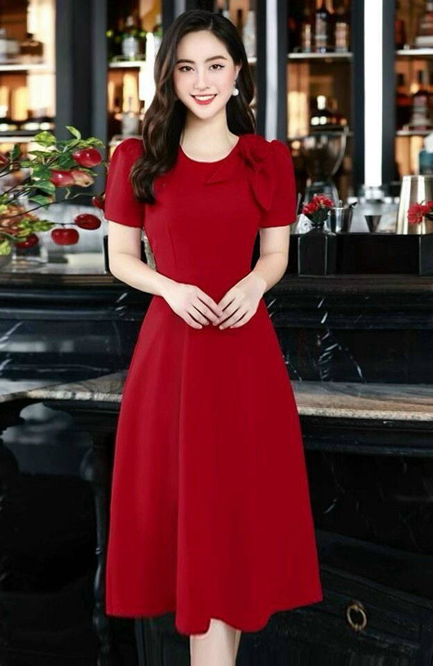 Đầm Thiết Kế xinh xắn - YB220188