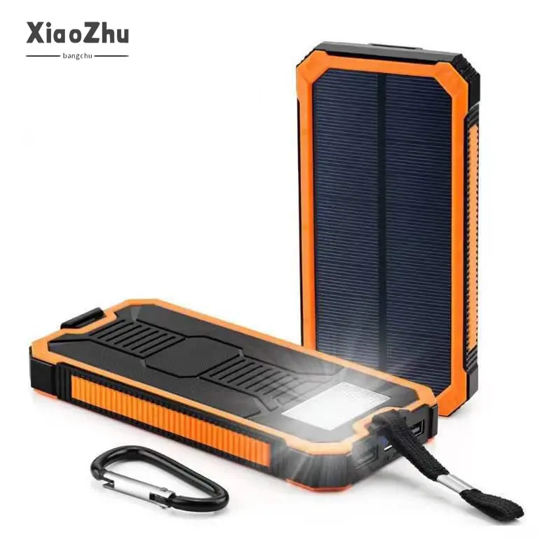 ภาพสินค้าXiaoZhchu with wholesale solar Power20000mAh large capacity slim thin waterproof or lights emergency จากร้าน XiaoZhubangchu  บน Lazada ภาพที่ 1