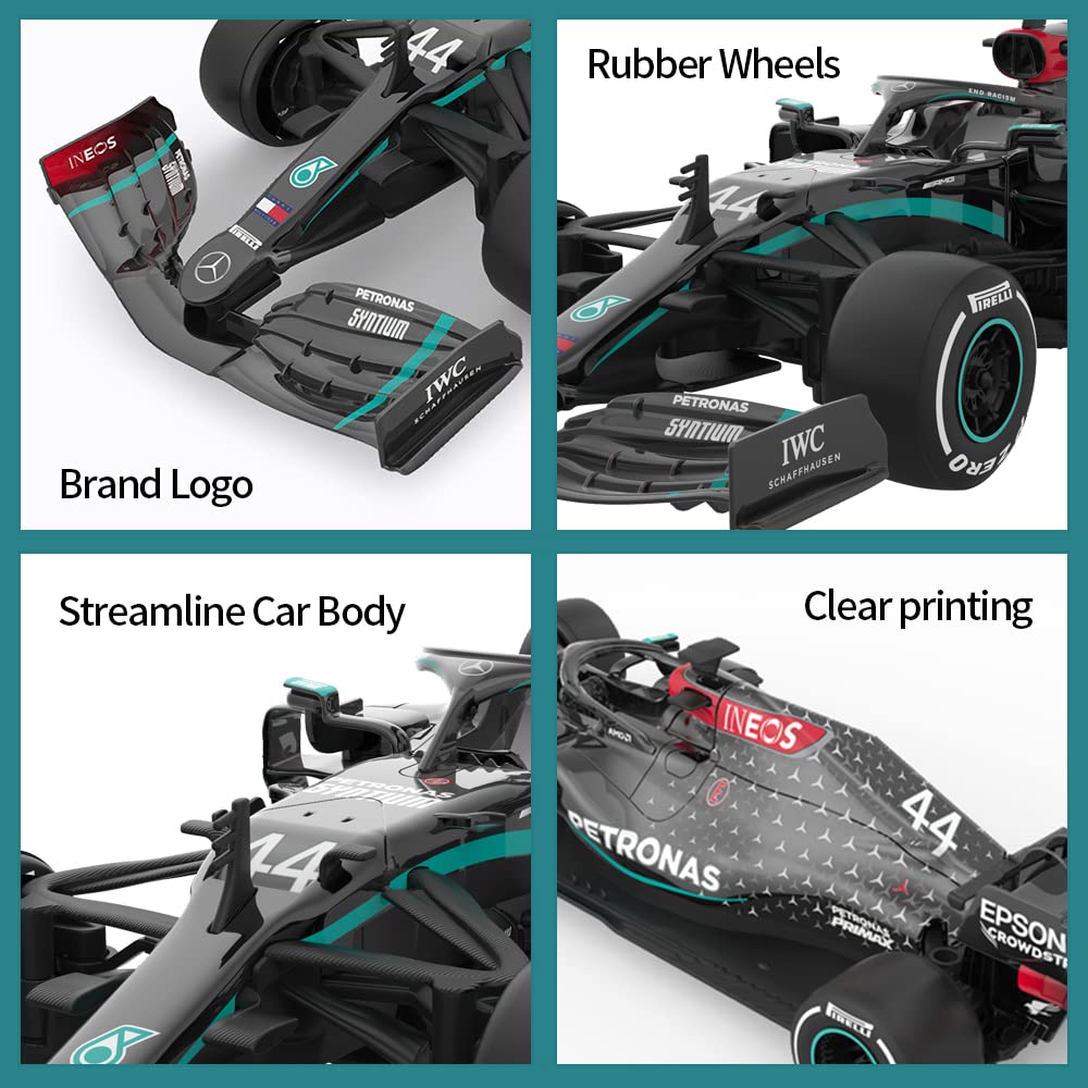 Mercedes benz đồ chơi 1 12 xe đua công thức 1 mô hình đồ chơi điều khiển - ảnh sản phẩm 7