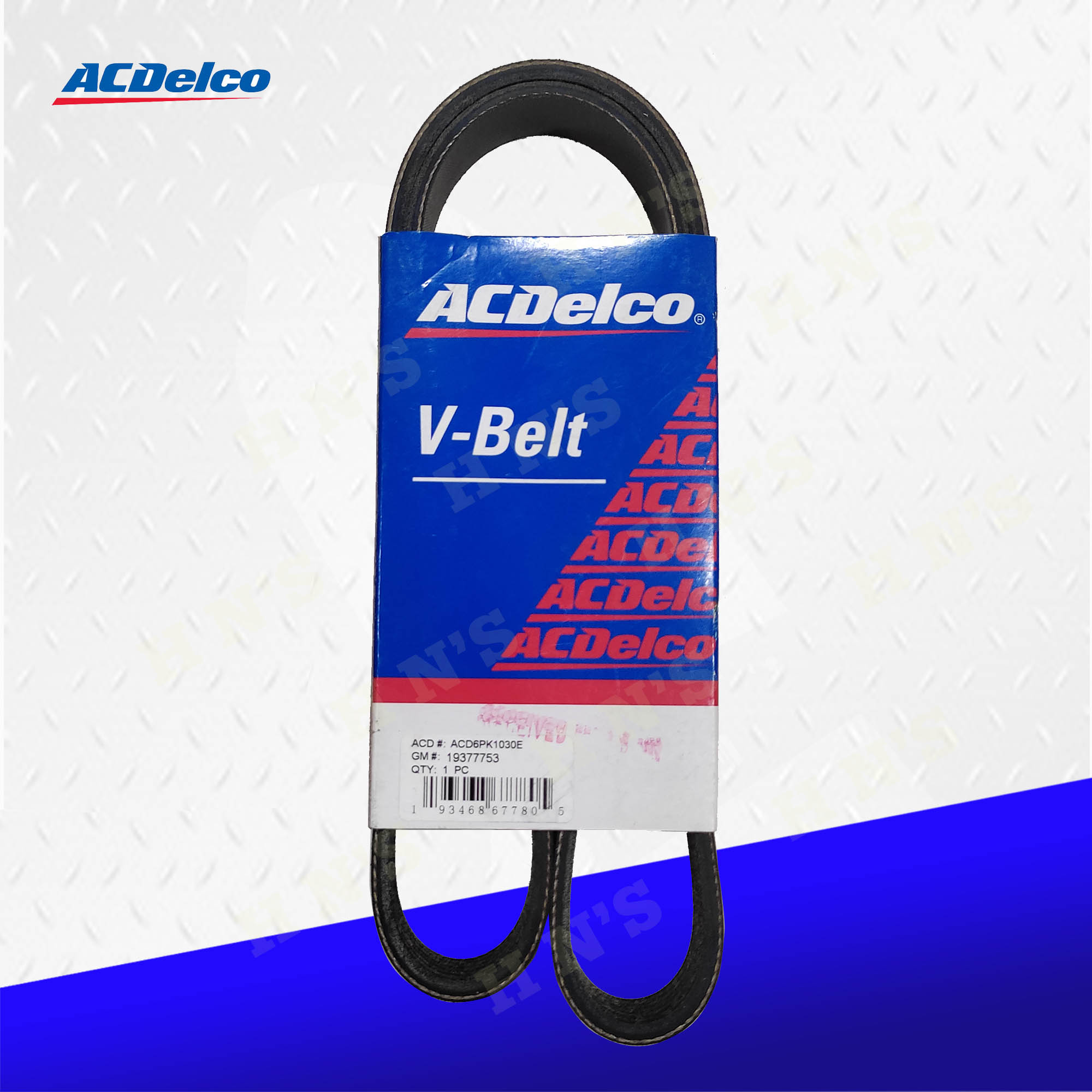 ACDelco Drive Belt / Serpentine Belt for Ford Ecosport 1.5L ( 2014