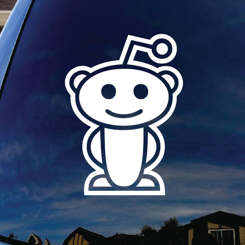 Reddit Sticker Blank 【Hottest Trends】Reddit Alien Car Sticker Decal Bender Wall Laptop ...