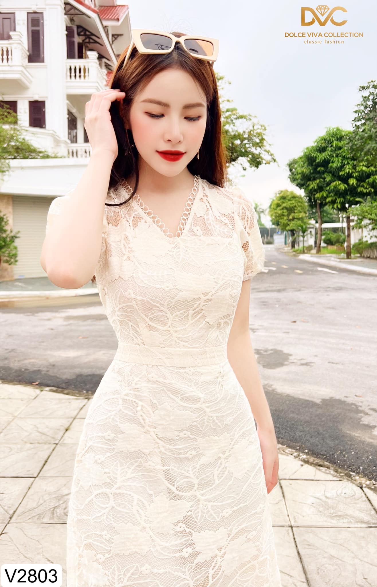 Đầm ren cao cấp