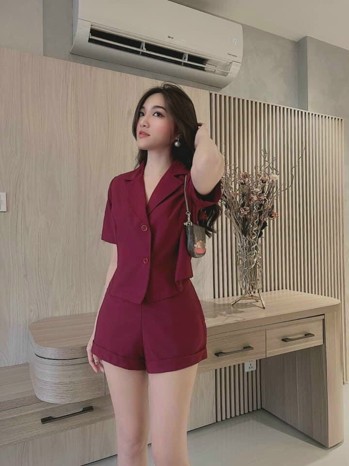 (free ship) SÉT BỘ VEST ĐÙI MẪU KAKI MỀM CỰC HOT.