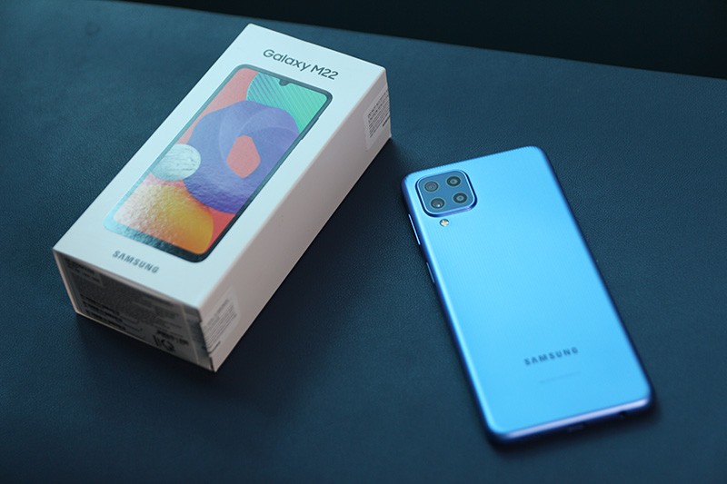 Điện Thoại Samsung Galaxy M22 (6GB/128GB) - Hãng Phân Phối Chính Thức