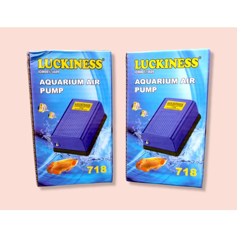 Pompa Udara Airpump Aerator satu Lubang LUCKINESS 718