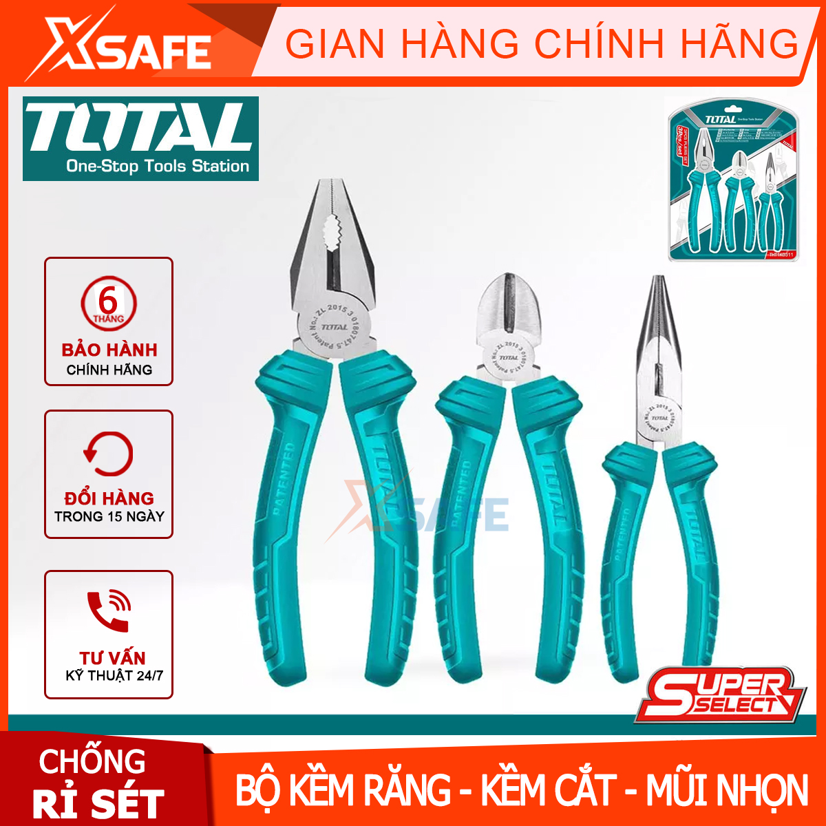 Total 3 PCs multi-use alkaline set 3 PCs dental punch pliers heat resistant polished stainless steel nose pliers-xsafe