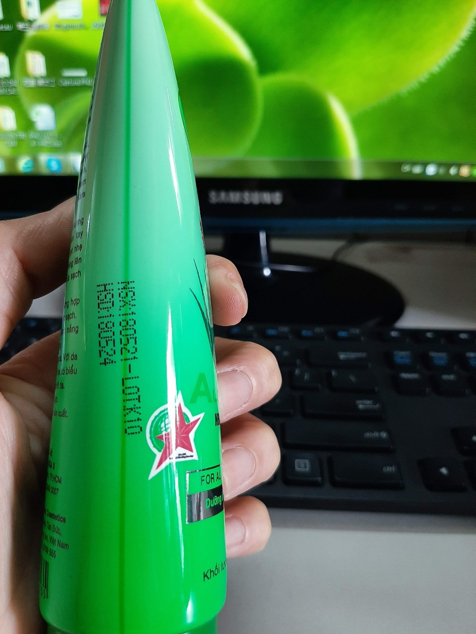 Sữa Rửa Mặt Nha Đam DONA 120g