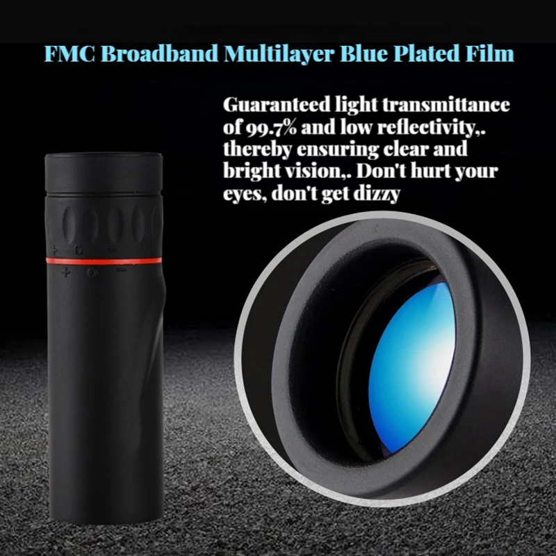 【New and Improved】 2000x24 HD Monocular Mini Portable Outdoor Camping Birdwatching .