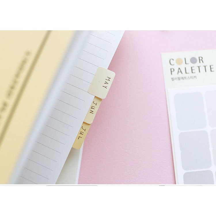 Set Color Palette Sticker