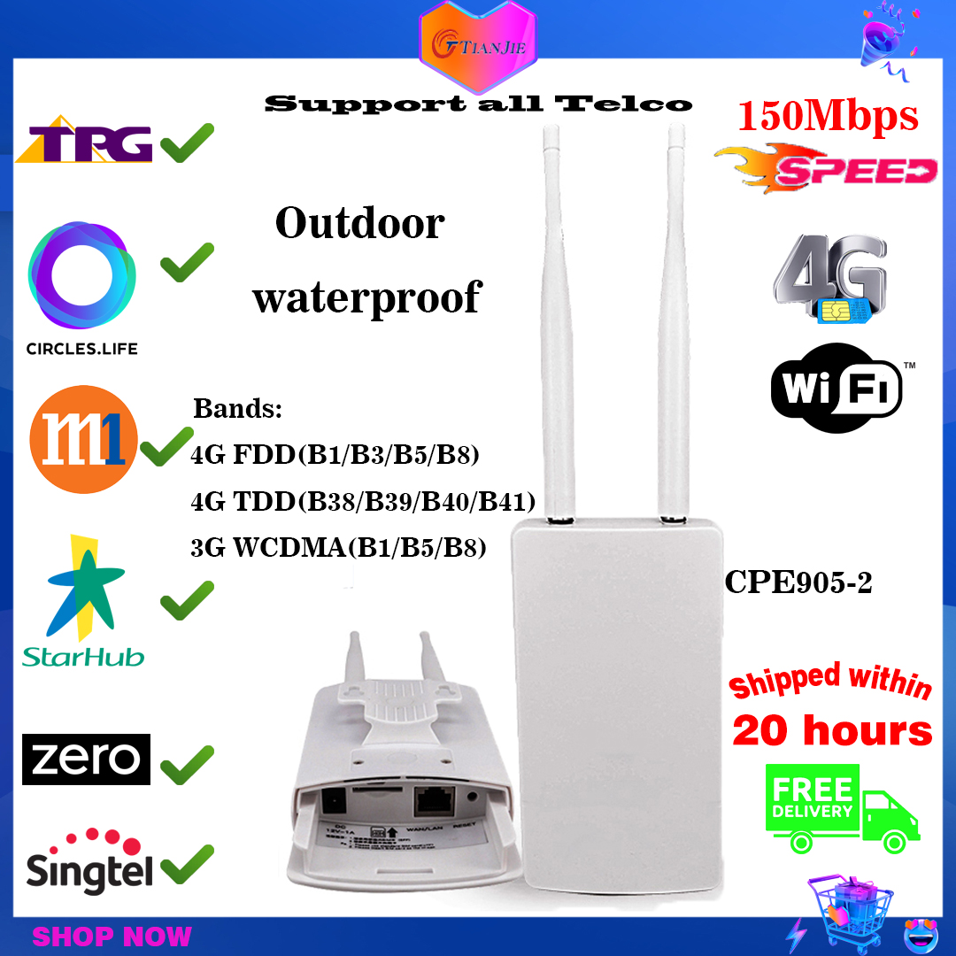 Wifi Router, Modem Wifi Sim Card, Wifi Antenna Outdoor, 4G LTE 150Mbps