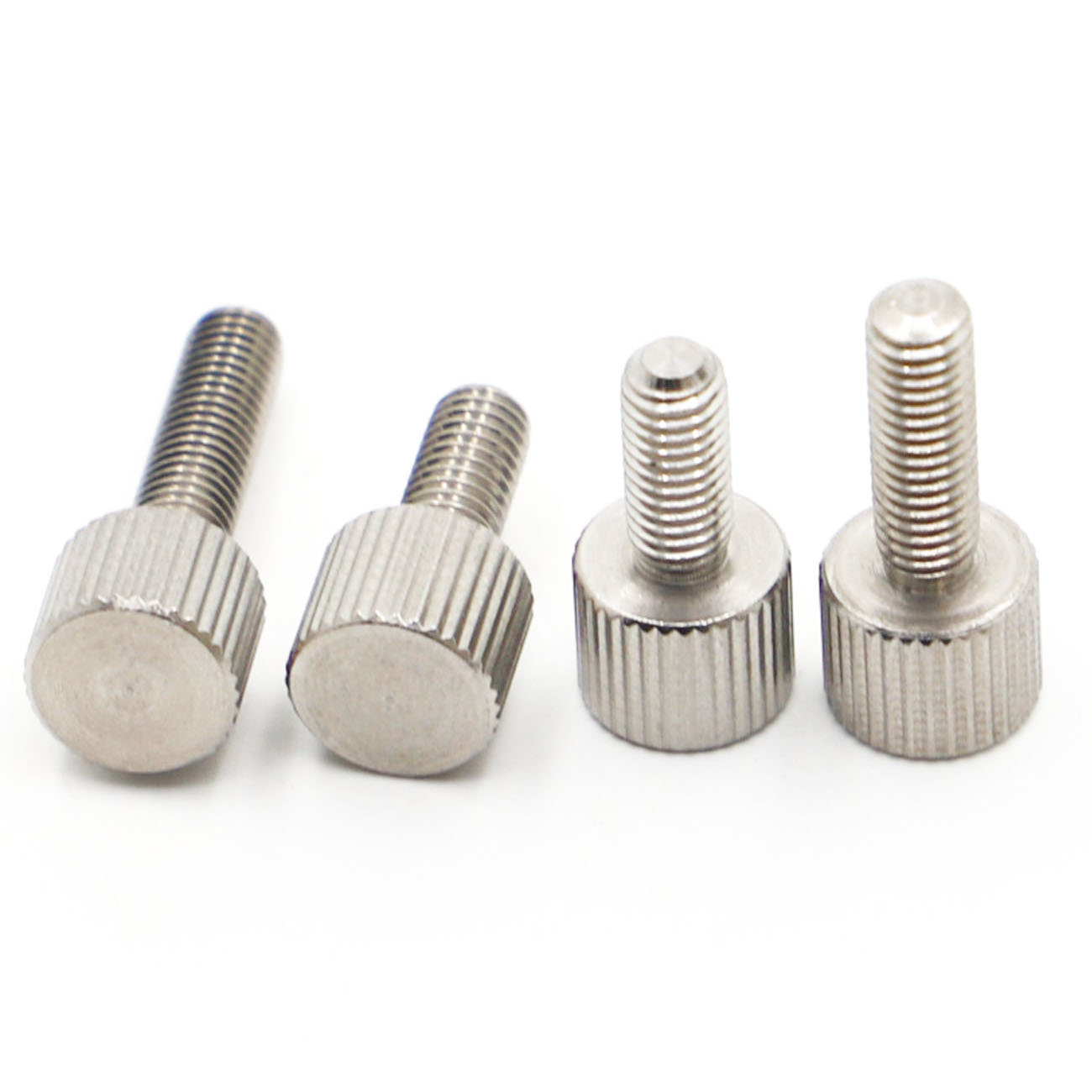 M3 Knurled Thumb Screw – Big Flat Head With Steps, Hand Tighten Bolt, Length 22-80mm, Aluminum Alloy