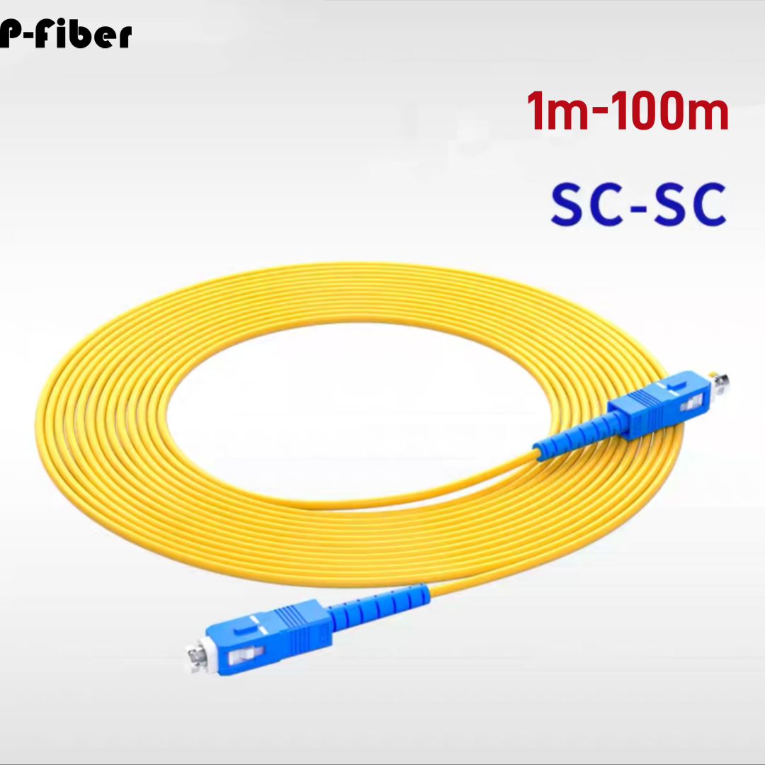 fiber SC-SCUPC SM 1-100m optical patchcord Simplex 1m 3m 5m 10m 20m 30m ...