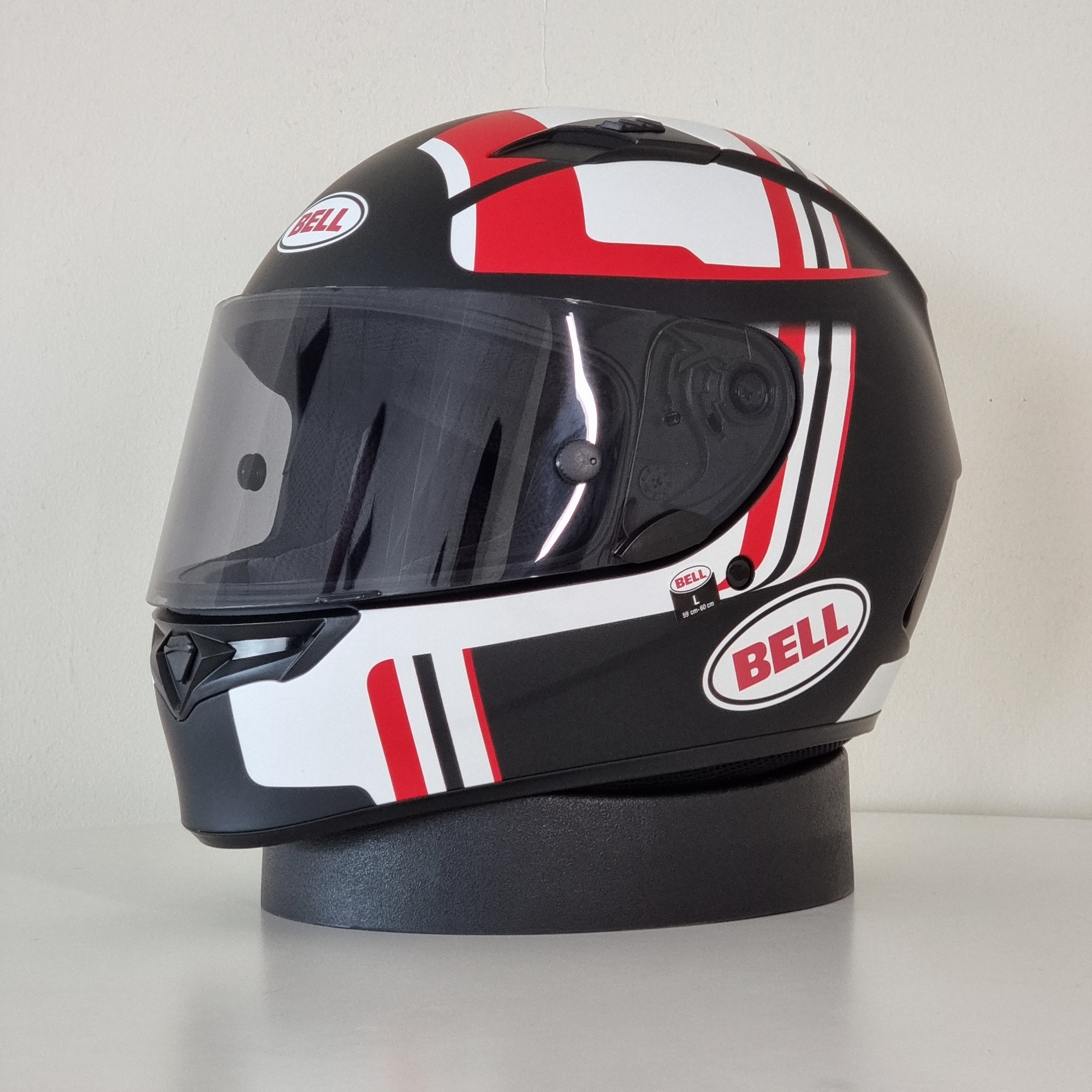 Bell Helmet Qualifier (Torque Matte Black/Red) | Lazada Singapore