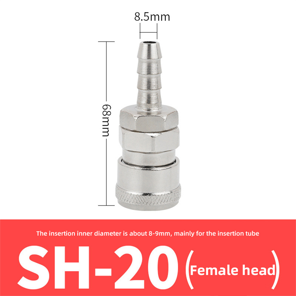 【wesucome】SH20 PH20 SF20 PF20 SM20 PM20 Hose Coupling Connector Air ...