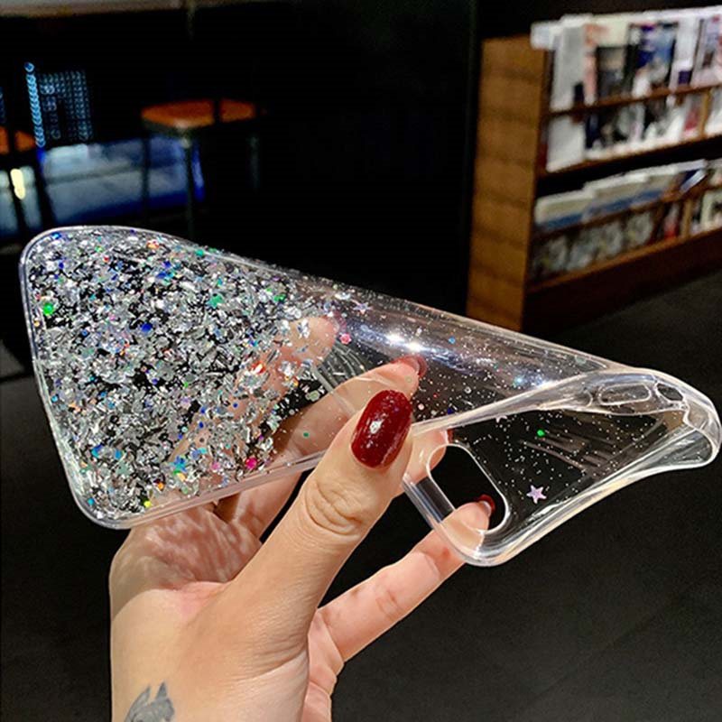 New Phone case Redmi 14C Back cover Sparkling Star Shell Kitty Cartoon Cute Soft Silicone Anti Drop for Xiaomi Redmi 14C case.