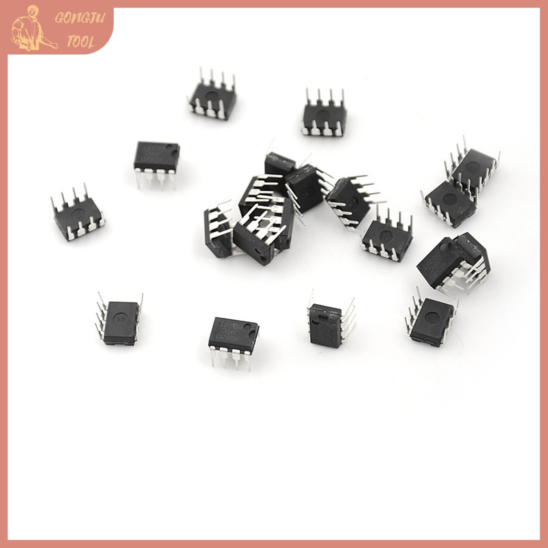 🔨 tool 20 chiếc ic jrc4558d 4558d dip8 op amp dip8