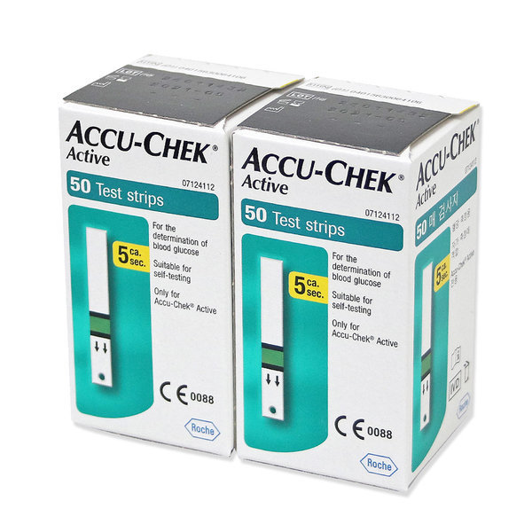 ACCUCHEK Active Test Strips 50 / 100 / accucheck Blood Glucose (EXP Latest) Lazada Singapore