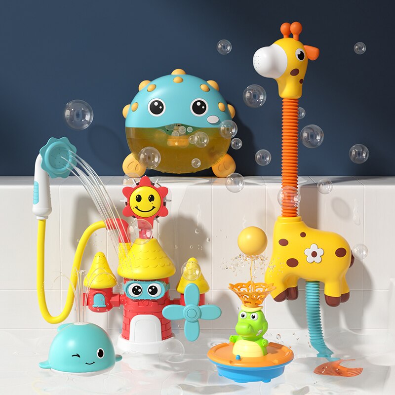Baby Bath Toys for Kids Spray Water Bath Toys Electric Duck Baby