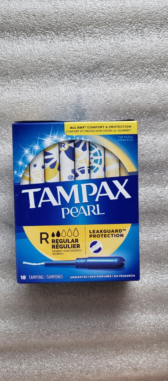 Tampon Tampax Pearl ( có ống đẩy ) lẻ 1 cái