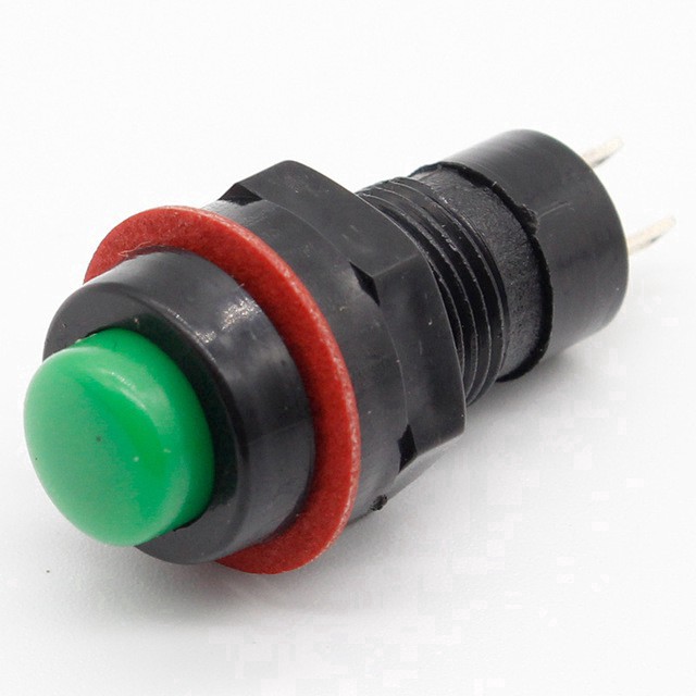 Nút nhấn tự giữ DS-211 10mm ( xanh )
