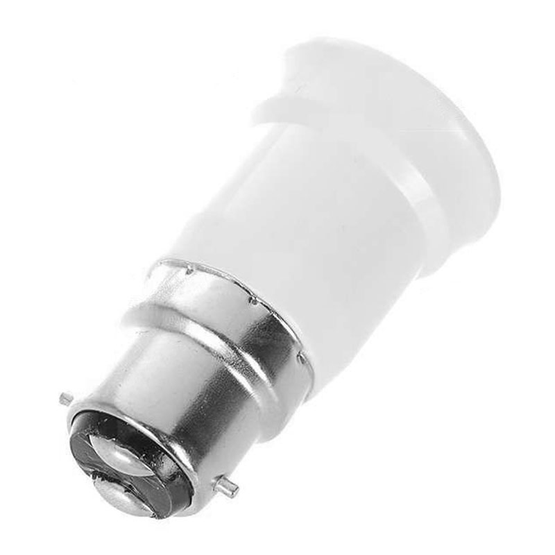 ACE ONE 💖 [Ready Stock] 💖 B22 to E27 Lamp Bulb Socket Base Holder Converter Fireproof High Temperature Resistant Light Adapter Conversion Lampholder
