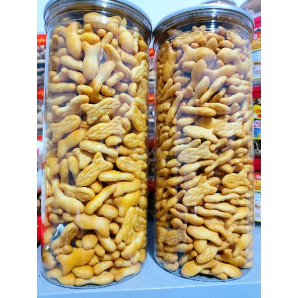 Bánh cá mặn tuổi thơ(hủ pet)250g
