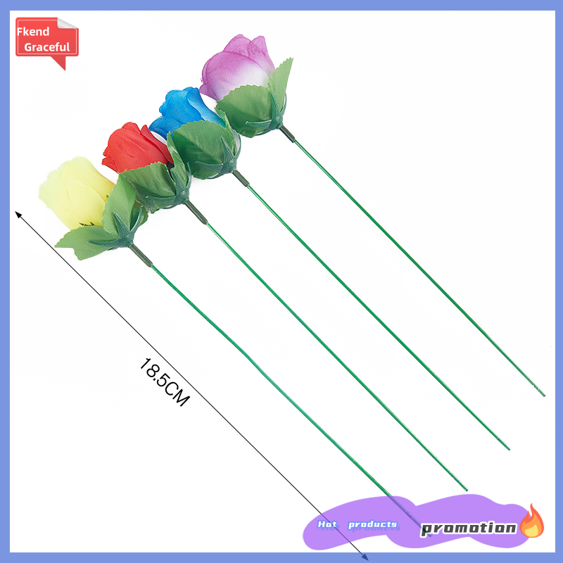 Fkend Magic Trick Rose Fun Present Torches Change Roses Magic Tricks Novelty Surprise