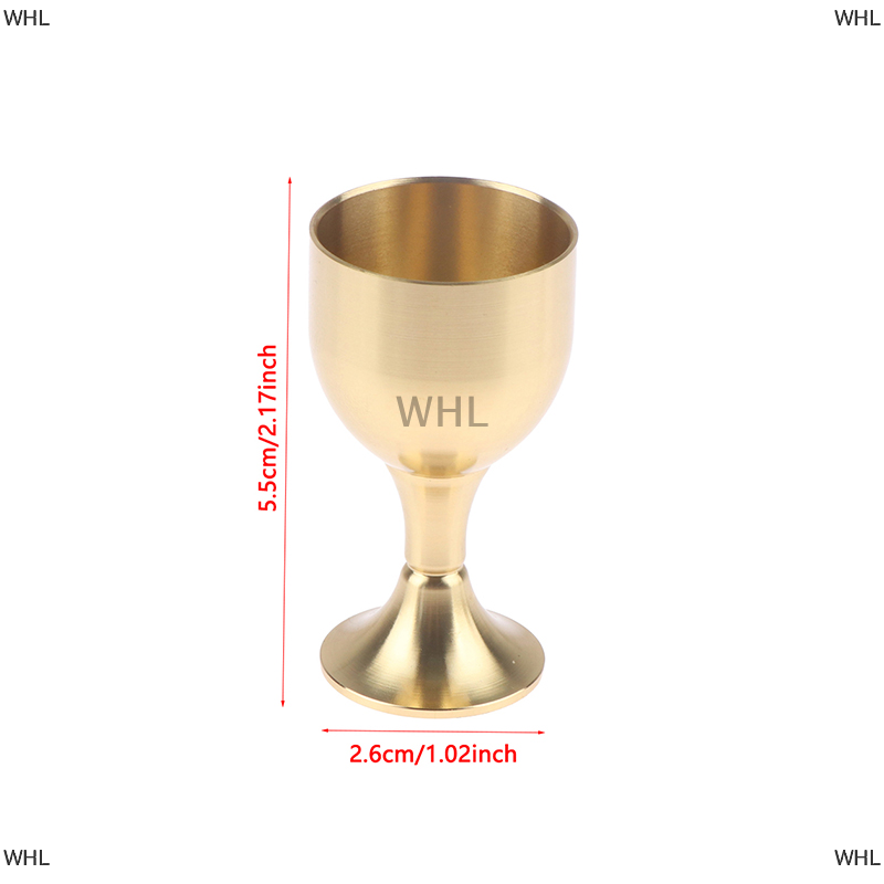 WHL Cốc Cốc bằng đồng thau cốc rượu ly cocktail Cốc uống nước bằng đồng thau cốc cốc bằng đồng thau cốc rượu bằng kim loại cho bữa tiệc phụ kiện gia đình