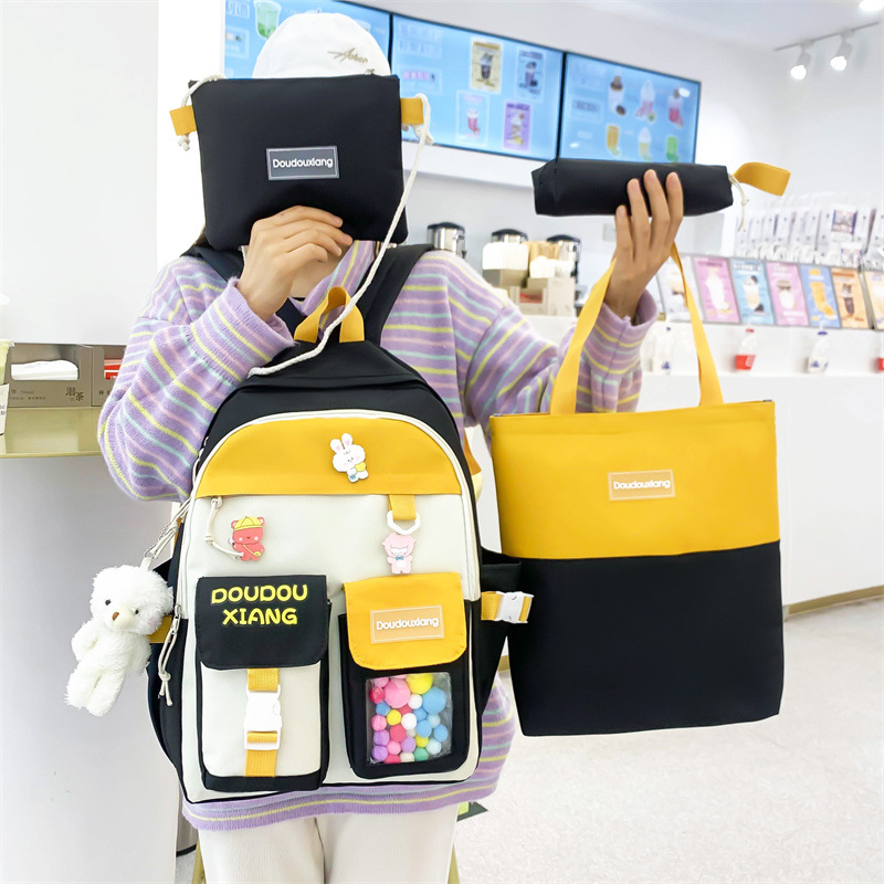 SET BALO NAM NỮ 4 MÓN DOUDOUCIEN PHỐI