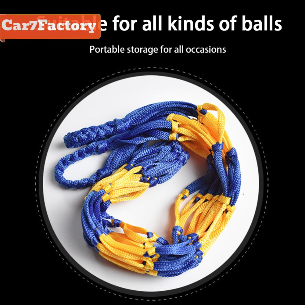 Nylon Net Bag Volleyball Basketball Multi Sport Game Ball Carry Mesh Storage Bag