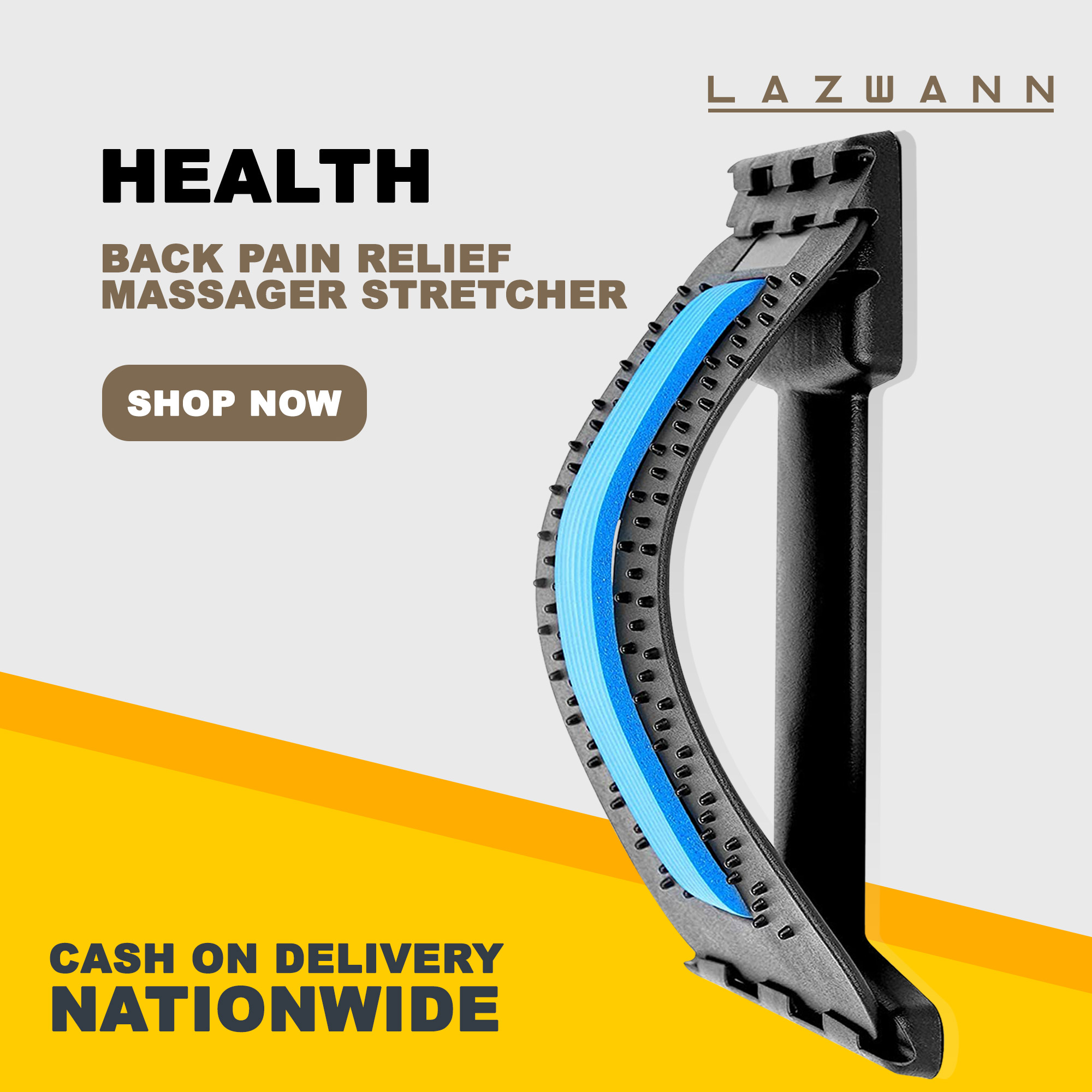 BackRight Pain Relief Back Stretcher