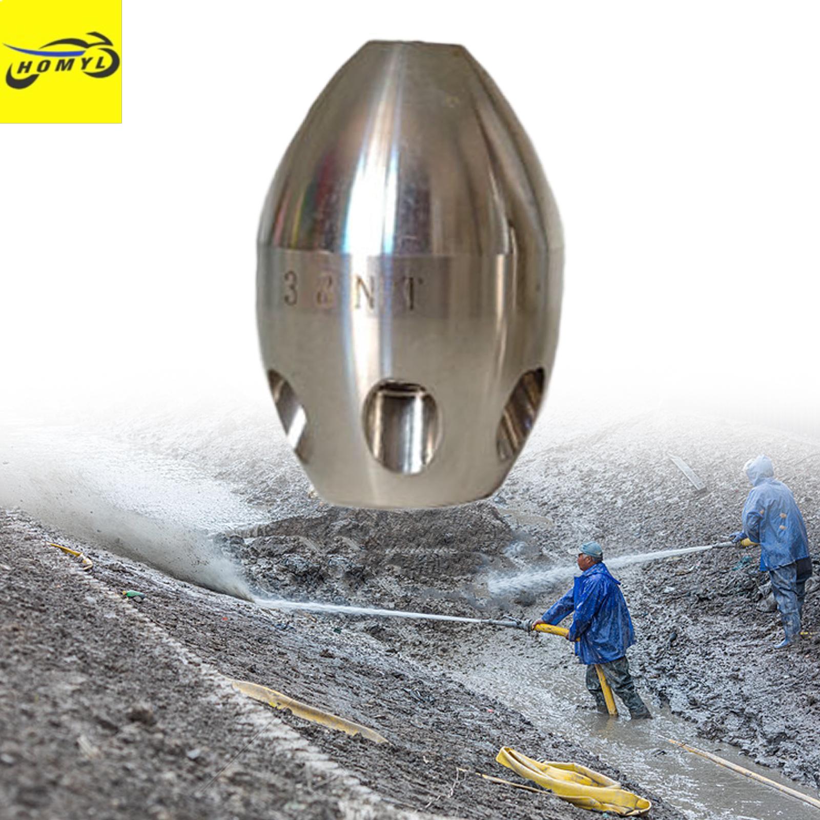 Bộ phun Jet, đầu phun áp lực cao, chịu được áp lực cao, đầu phun áp lực cao 6.1cm x 3.9cm, mặt trước 1 mặt sau 6.