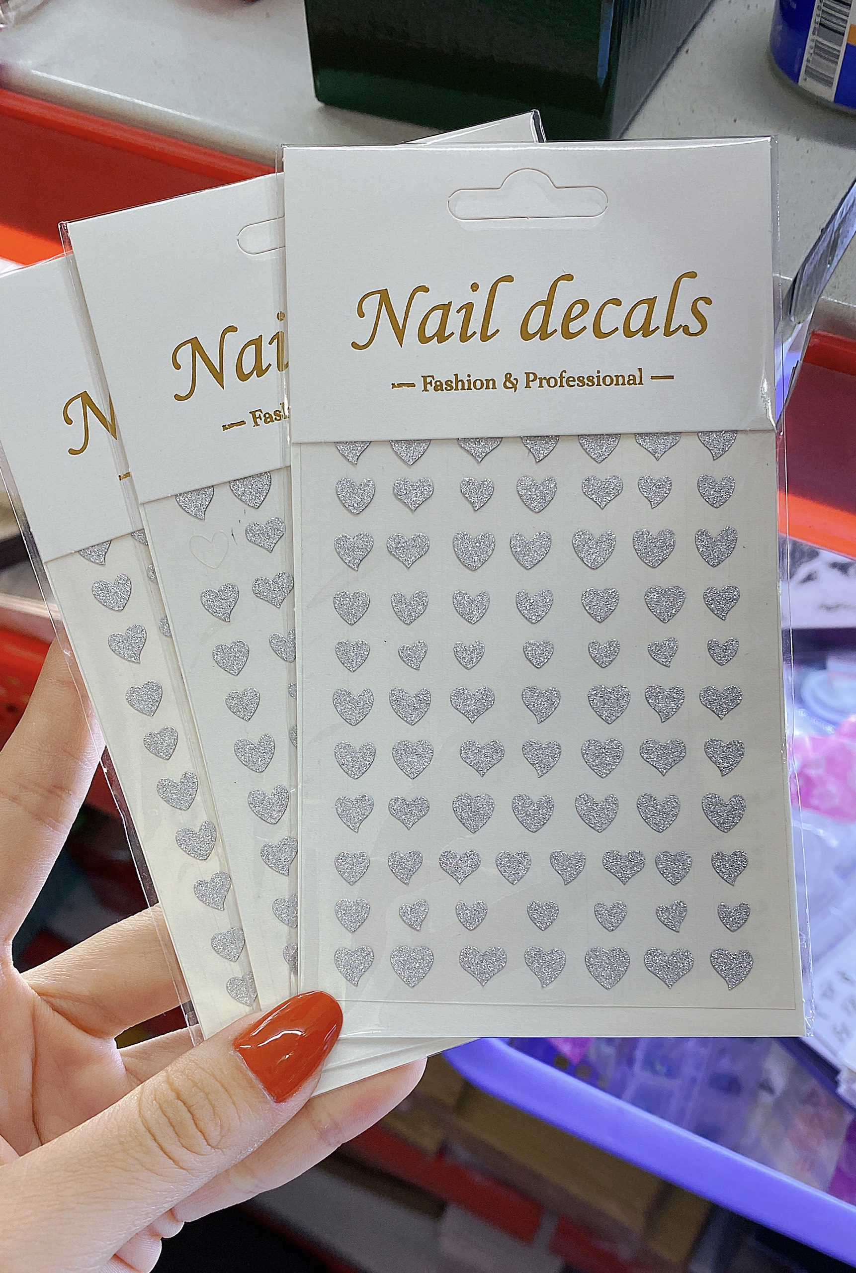 Hình dán Sticker trang trí móng tay - Mini Nails