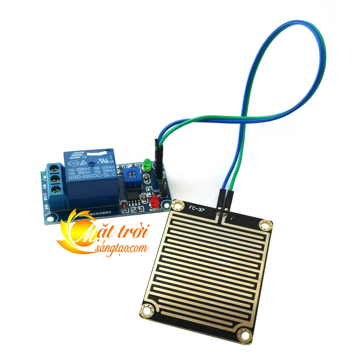 Mạch công tắc cảm biến nước mưa