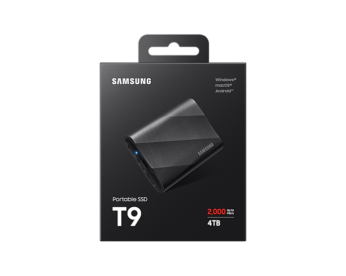 Samsung Portable SSD T9 1TB/2TB/4TB USB 3.2 Gen 2x2 | Lazada Singapore